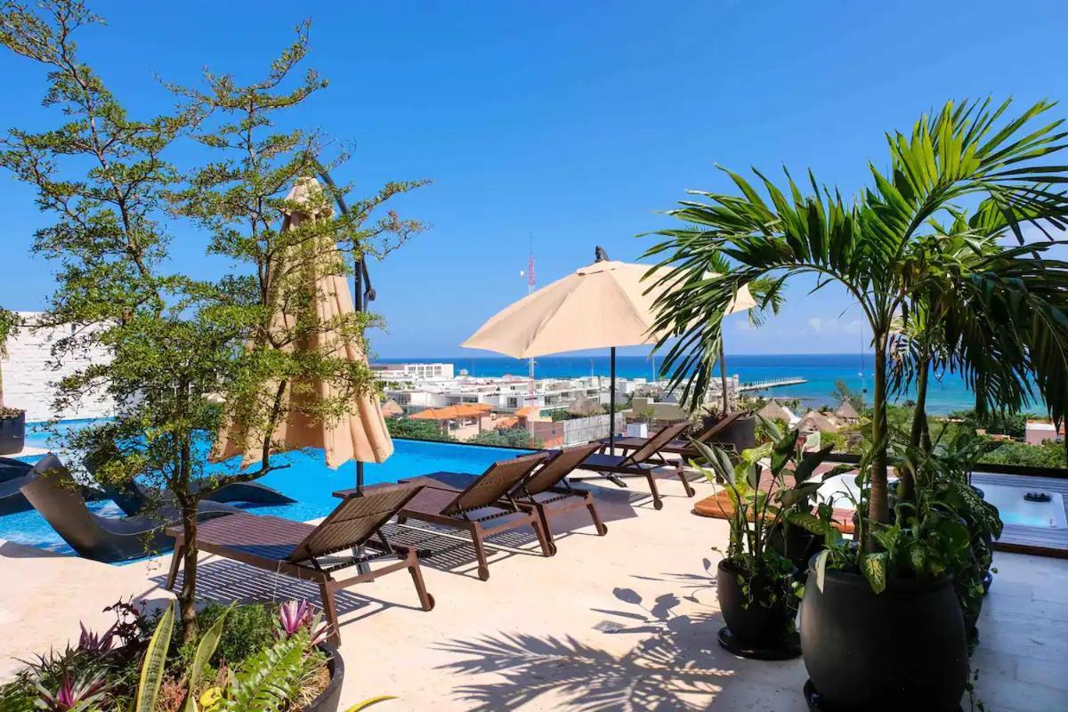 Stayon5A.Av.Penthouse With Privatepool Freeparking Плая-дель-Кармен Экстерьер фото