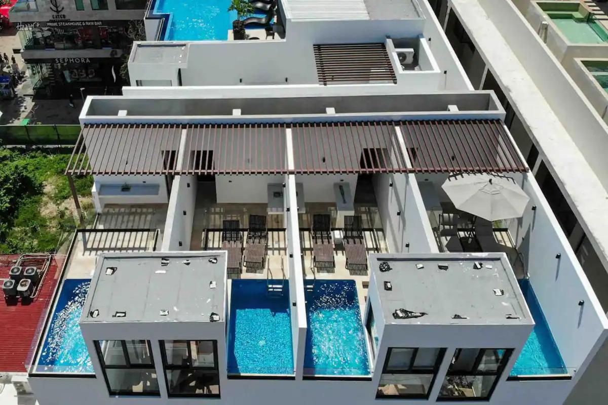 Stayon5A.Av.Penthouse With Privatepool Freeparking Плая-дель-Кармен Экстерьер фото